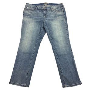 Torrid Women's Straight Leg Jeans - Light Blue